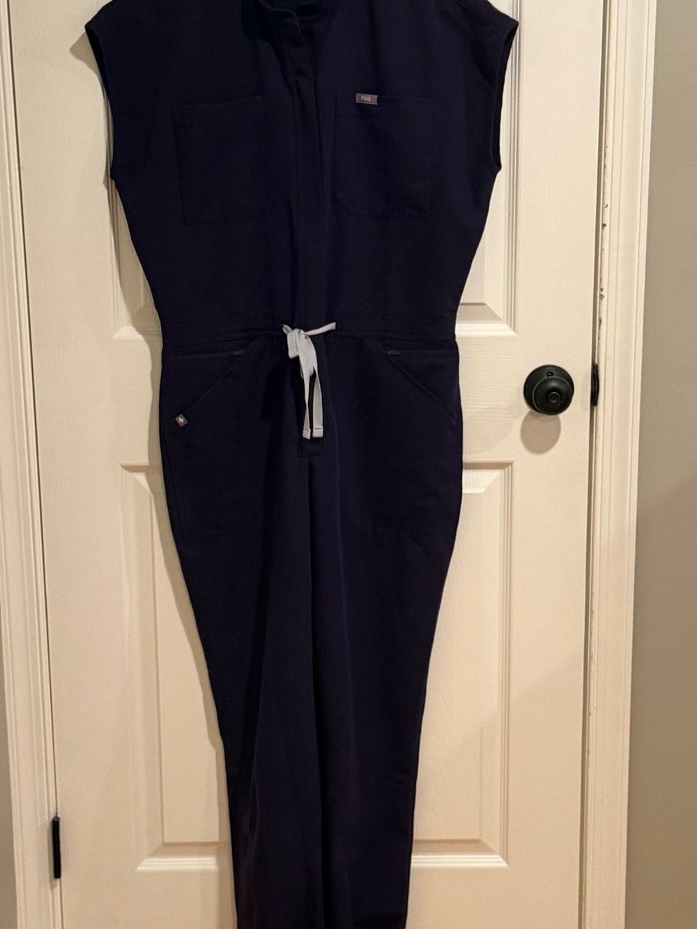 FIGS Womens Purple Jam Zamora Jumpsuit